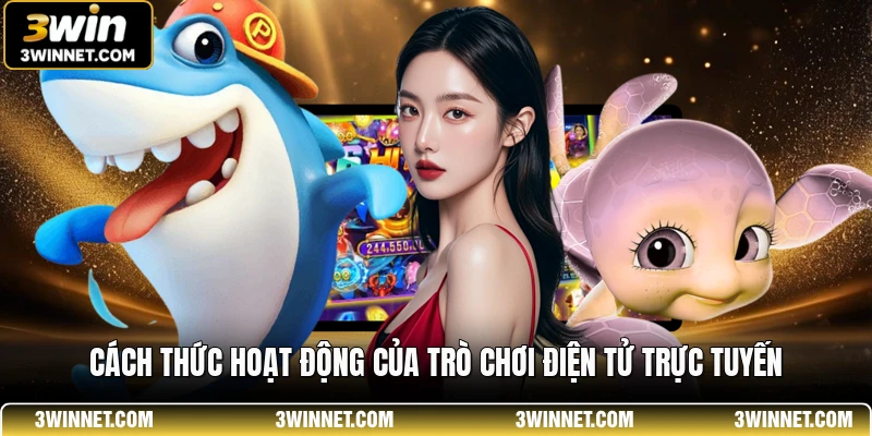 Bắn Cá JILI 3WIN - Trải Nghiệm Săn Thưởng Đỉnh Cao Nhất 2 Cách thức hoạt động của trò chơi điện tử trực tuyến